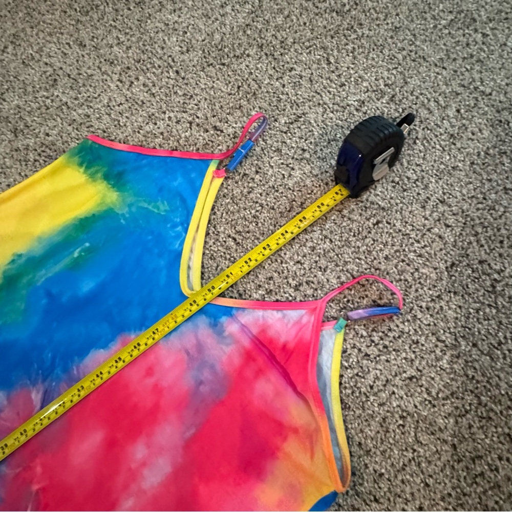 Vibrant Tie-Dye Maxi Dress - Picture 6 of 8